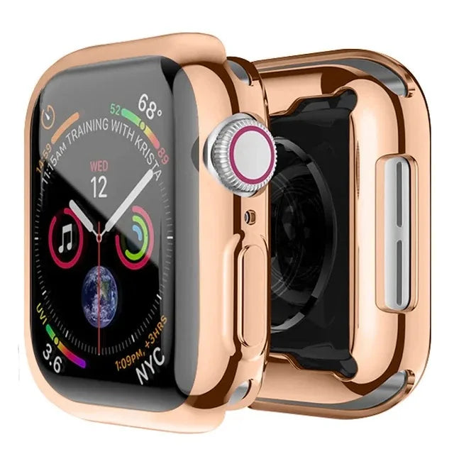 Screen Protector for Apple Watch 46mm 49mm 41mm 44MM 40MM 38 42mm TPU Bumper Cover Accessories iWatch Series Ultra 10 9 8 7 SE 6