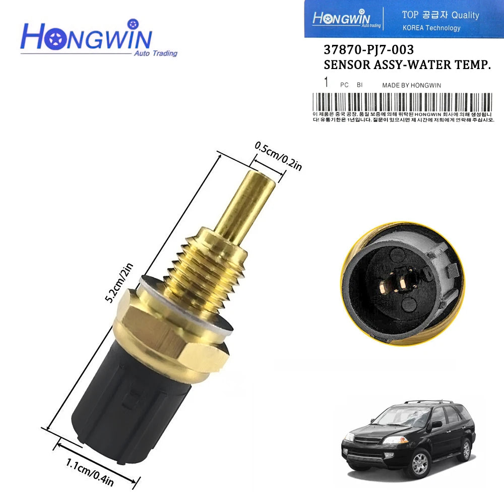 Coolant Water Temperature Sensor For HONDA ACCORD CIVIC ACURA PRELUDE NSX INSIGHT HRV CR-V CRX INTEGRA ISUZU ROVER 37870PJ7003