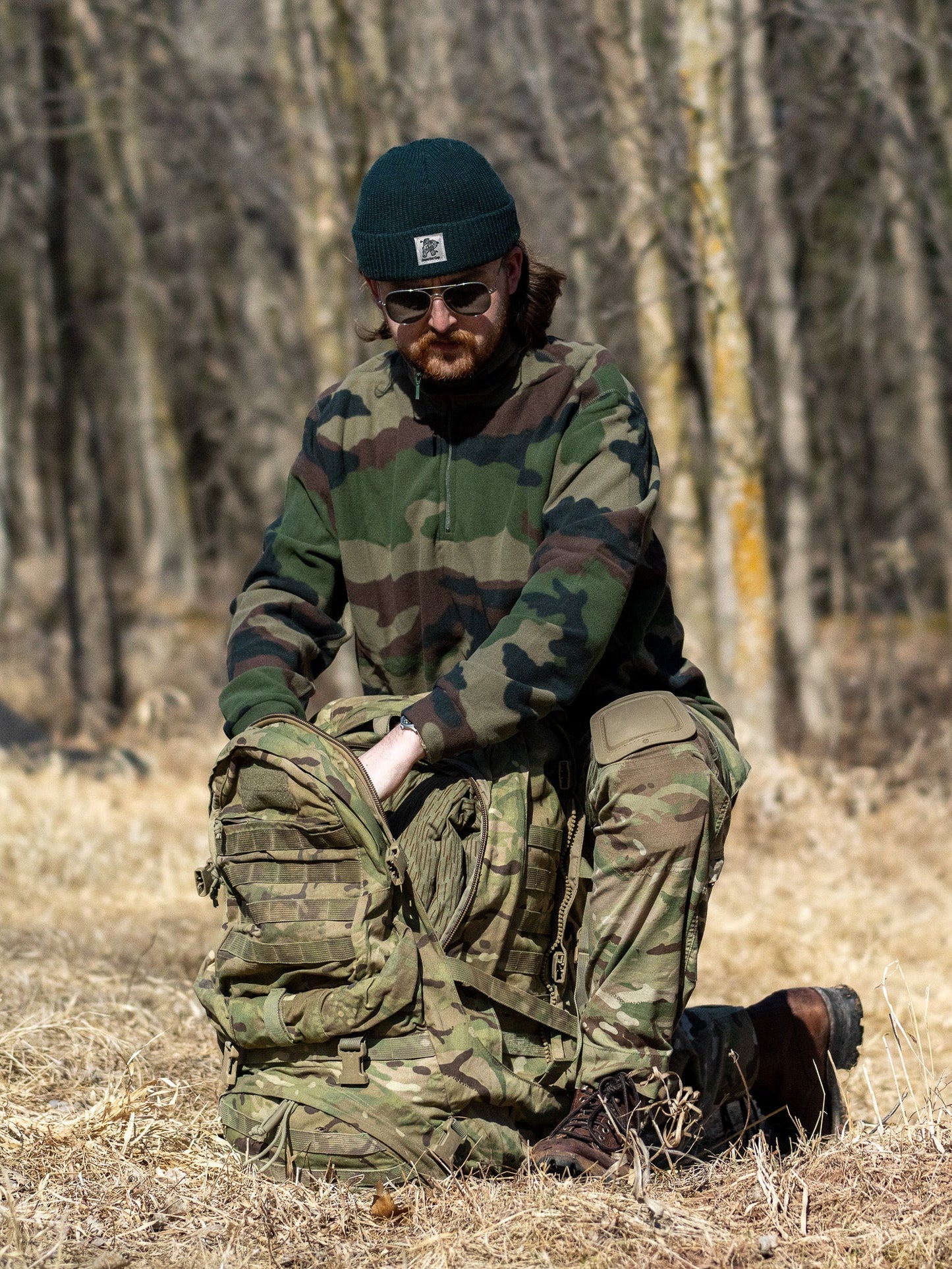 Unissued French CCE Woodland Fleece