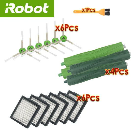 For iRobot Roomba i7 I3 J7 Plus E5 E6 replacement accessories robot vacuum cleaner Hepa Filter Brush Roll sweeping spare parts