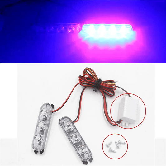Car Parking Signal Light Police Lights Emergency Warning Light Strobe Lights Flasher LED Auto Flash Stroboscopes Strobe Light