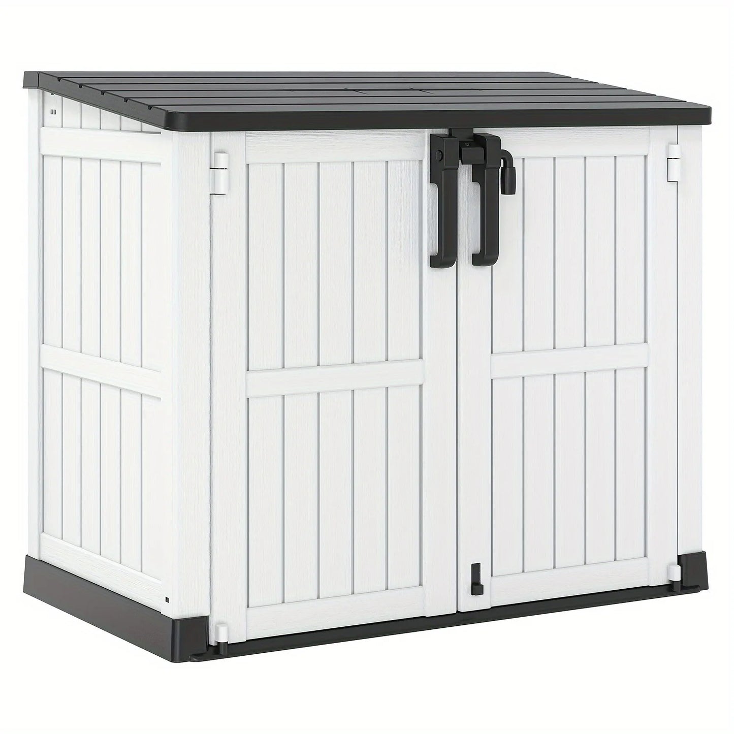 Outdoor Horizontal Storage Room Installation-free for Cars 35 Cubic Feet