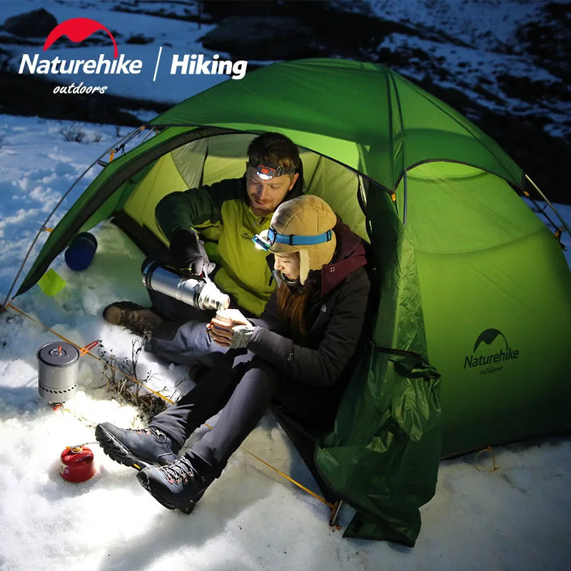 Naturehike New Upgrade T-Shaped U-Shaped Cloud Peak 2 Tent Outdoor 2 Person Ultralight Camping Tents