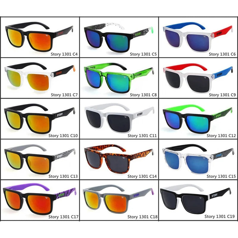 Fashion Outdoor Sports Sunglasses Casual Style Men Women Eyewear Ken Designer Sun Glasses UV400 Oculos De Sol