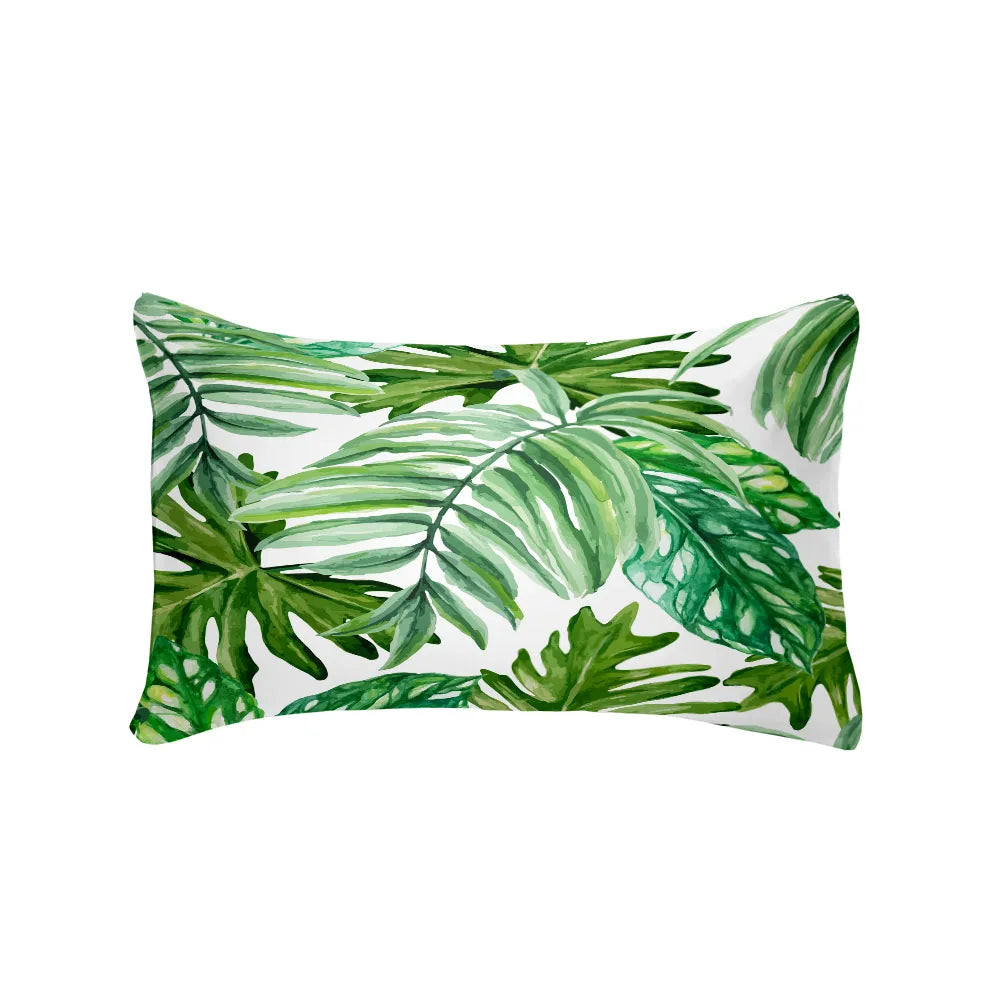 Tropical Palmtree Leaves Bedding Set King Queen Double Full Twin Single Size Duvet Cover Pillow Case Bed Linen Set