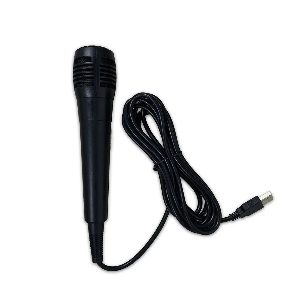 USB Wired Microphone Karaoke Mic for Nintendo Switch Wii PS4 Xbox PC Computer Condenser Recording Microfone Ultra-wide