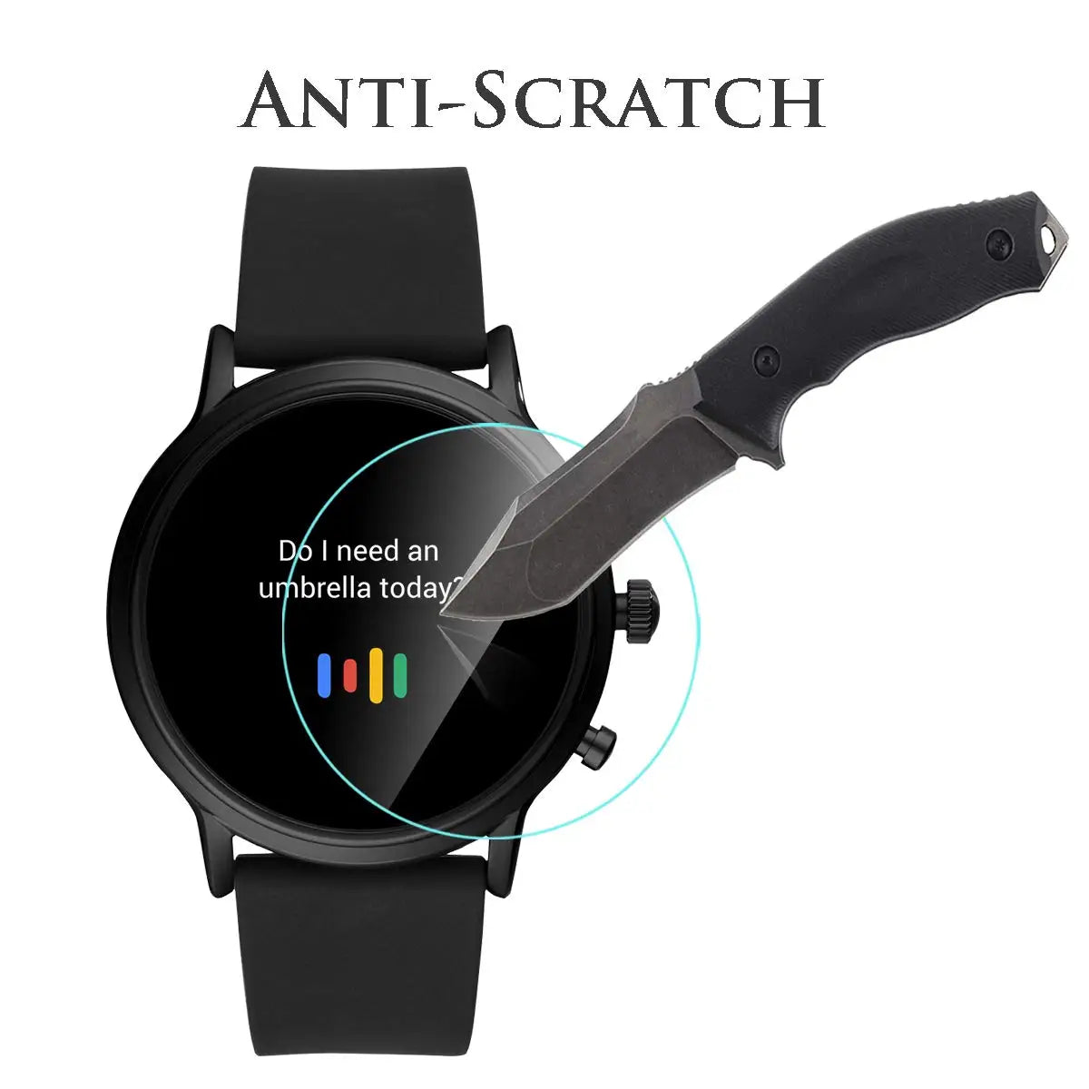 Screen Protective Film For Fossil Gen 6 Hybrid Smartwatch 5E 5 Carlyle HR Anti-Scratch Tempered Glass Smooth Protector Film New