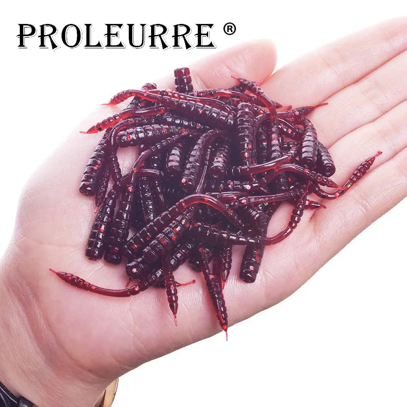 50pcs 45mm 4.5g fish smell Soft Worm Shrimp Fish Ocean Rock lure bass Jerkbait shrimp smell Wobblers Carp Pesca Peche soft lure