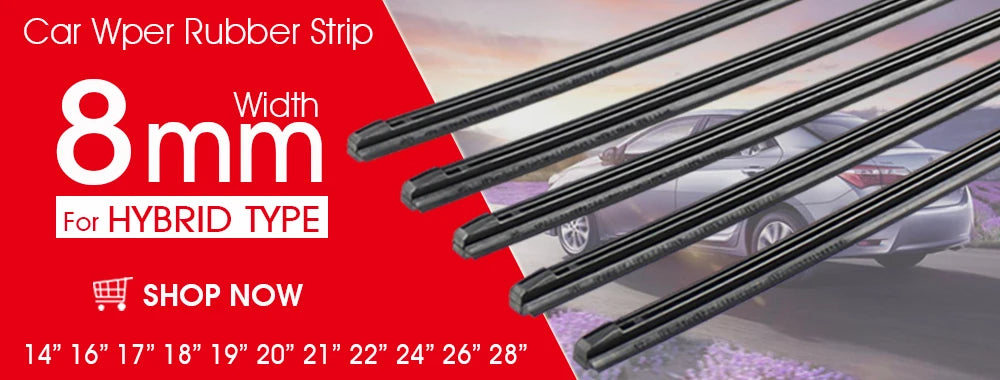KAWOO Wiper Front Car Wiper Blades For KIA Rio 3 2011-2017 Windshield Windscreen Front Window Accessories 26"+16" LHD RHD