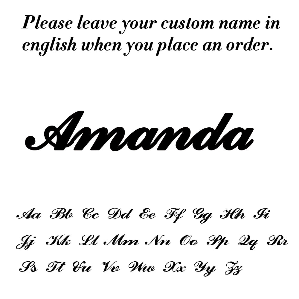 Sipuris Custom Name Necklace Personalized Golden Choker Stainless Steel Necklace For Women Man Customized Jewelry Weddings Gifts
