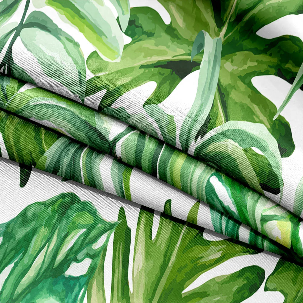 Tropical Palmtree Leaves Bedding Set King Queen Double Full Twin Single Size Duvet Cover Pillow Case Bed Linen Set