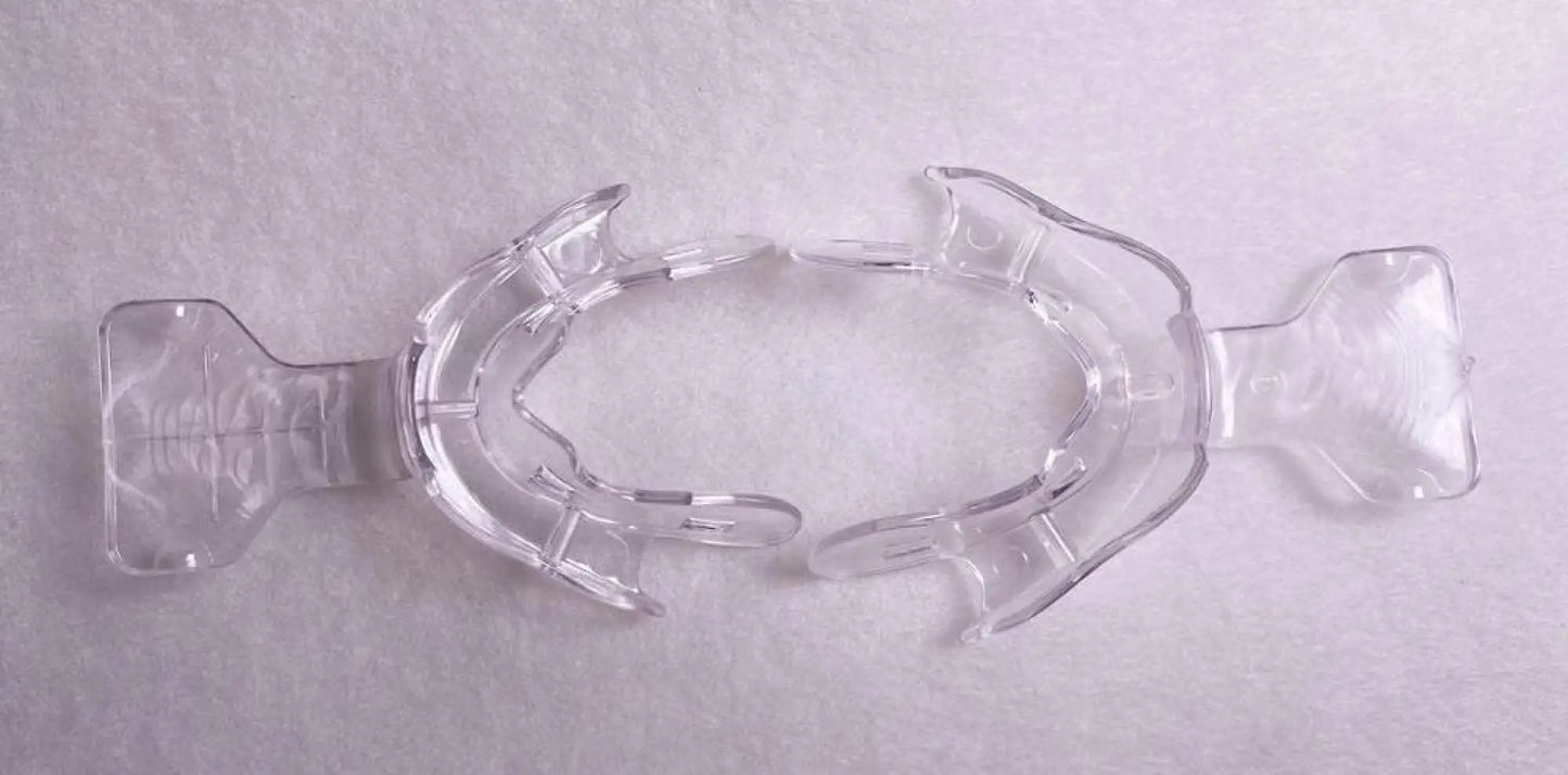 LX3 MX3 Dental Frame Cut Back Impression Trays Mandibular Denture Edentulous FCB Clear Ivolcar Style 6Pieces