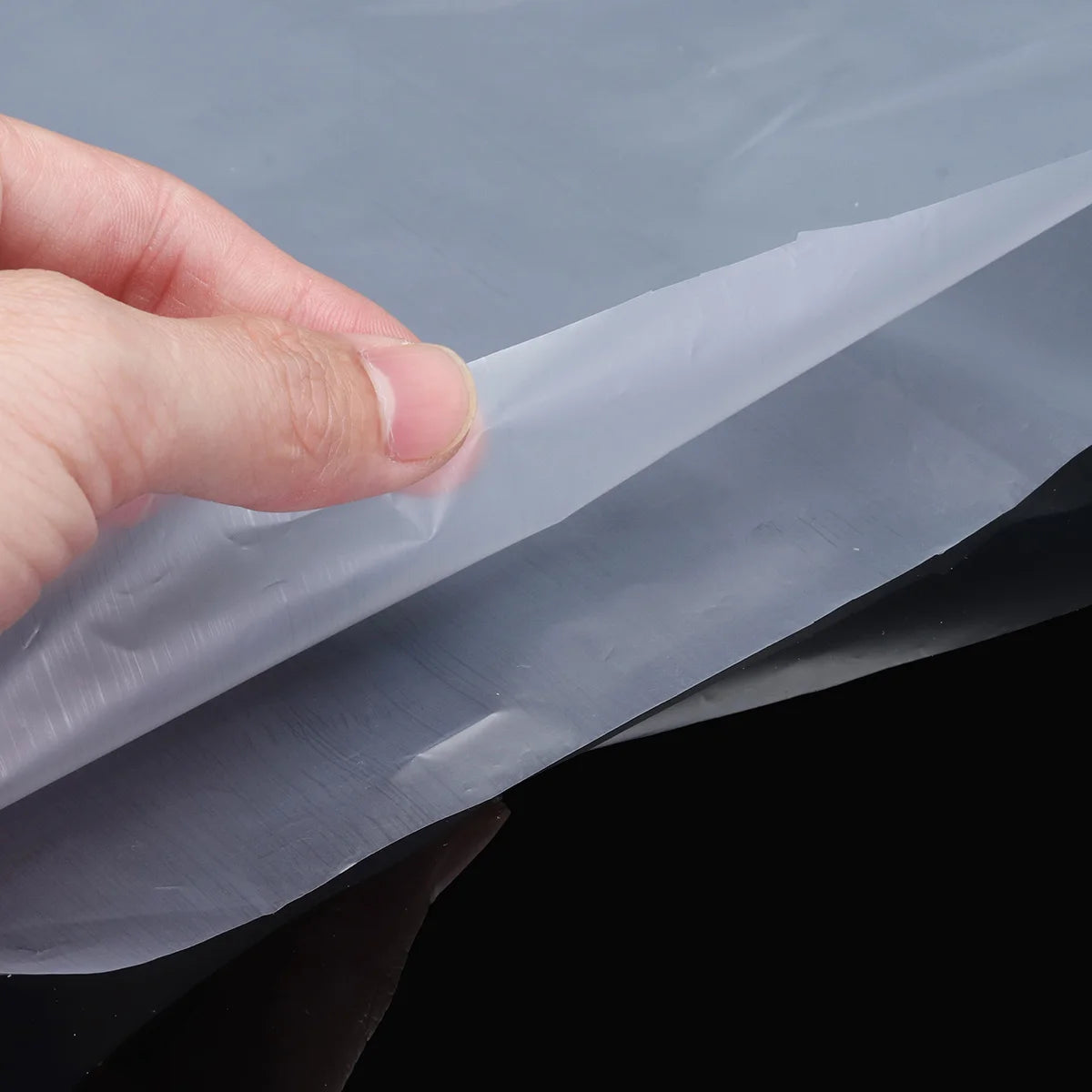 100pcs PE Vinyl Record 12'' LP LD Record Plastic Bags Anti-static Record Sleeves Outer Inner Plastic Clear Cover Container