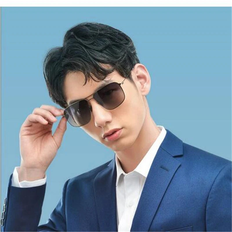 2022 Xiaomi Mijia Classic Square Sunglasses PRO Nylon Polarized / Pilot Sunglass for Outdoor Travel Man Woman Anti-UV Screwless