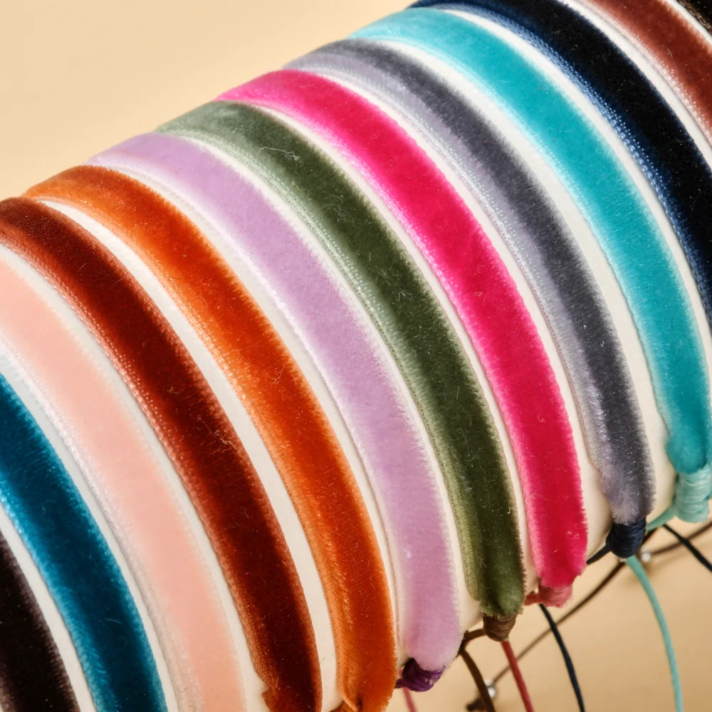 ZMZY Handmade Multilayer Boho Bracelet Bohemian Wayuu Velvet Bracelet For Women Men Jewelry Hand Rope DIY Adjustable