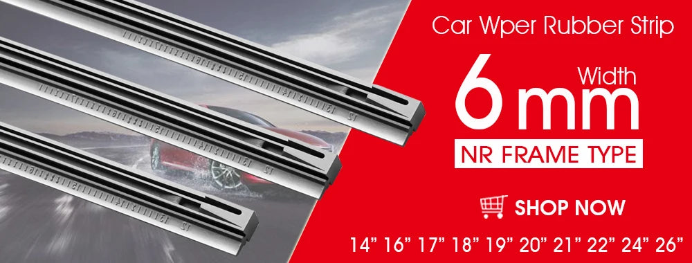 KAWOO Wiper Front Car Wiper Blades For KIA Rio 3 2011-2017 Windshield Windscreen Front Window Accessories 26"+16" LHD RHD