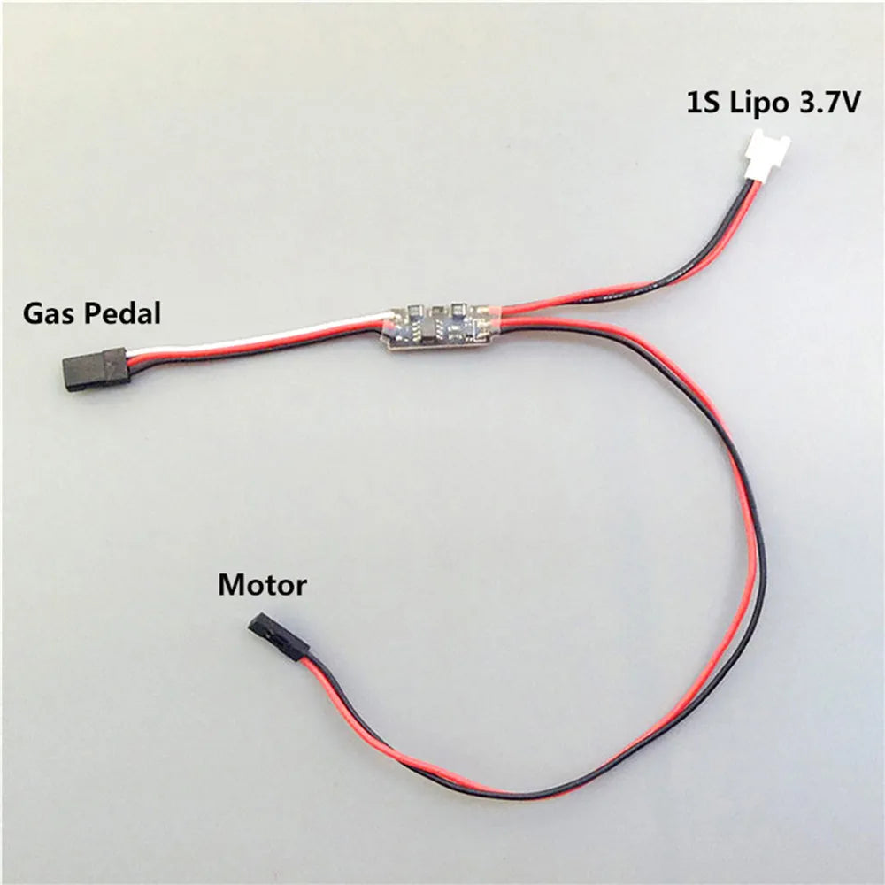 Brushed Mini ESC Speed Controller 1S 4A DC3.6-5.8V for RC Aircraft Boats 820 720 Hollow Cup Motor N20 N30 Motors