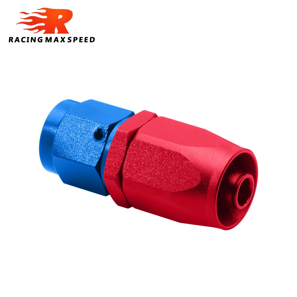AN6/AN8/AN10 Straight 0°/45°/90°/120°/180° Degree Aluminum Swivel Hose End Fitting Adapter Oil Fuel Line NPT PLUG Wholesale