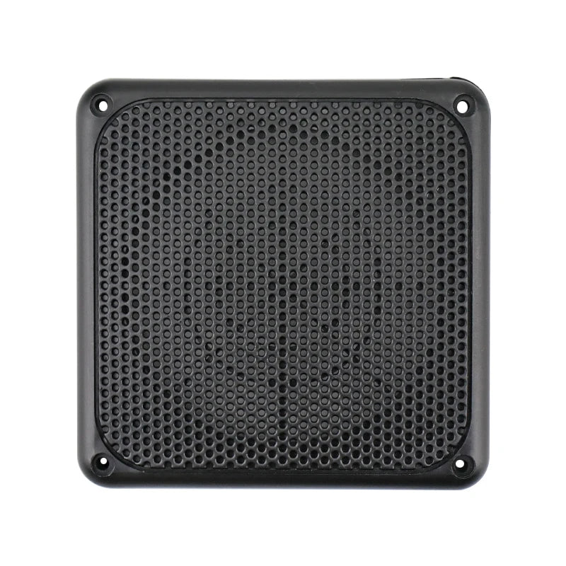 SHEVCHENKO 4 Inch Car Square Speaker Grilles Protective Mesh Cover PP Plastic For Car Speaker Net Cover 119*119MM 2pcs