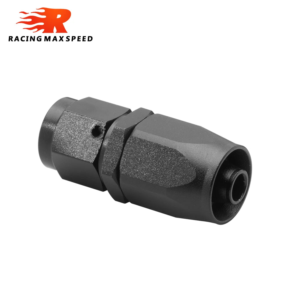AN6/AN8/AN10 Straight 0°/45°/90°/120°/180° Degree Aluminum Swivel Hose End Fitting Adapter Oil Fuel Line NPT PLUG Wholesale