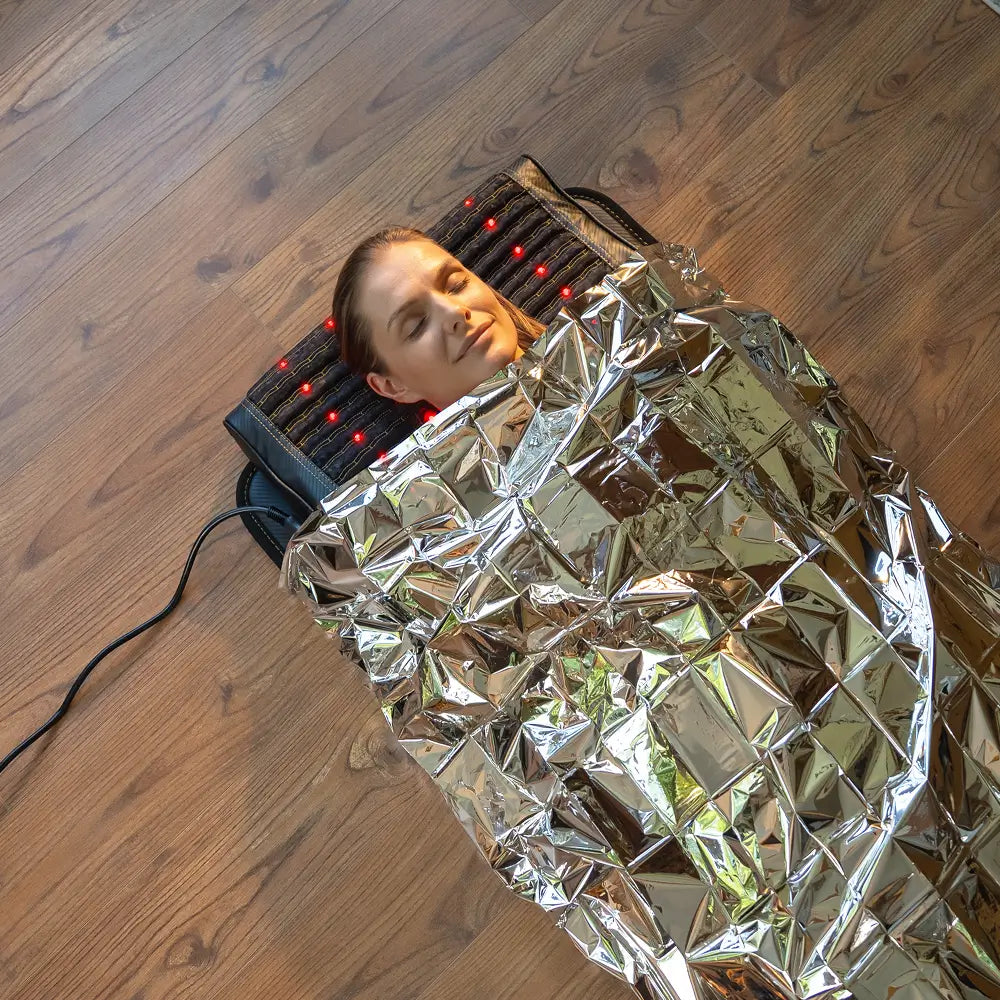 Mylar Thermal Space Blanket |  FIR Sauna Wrap