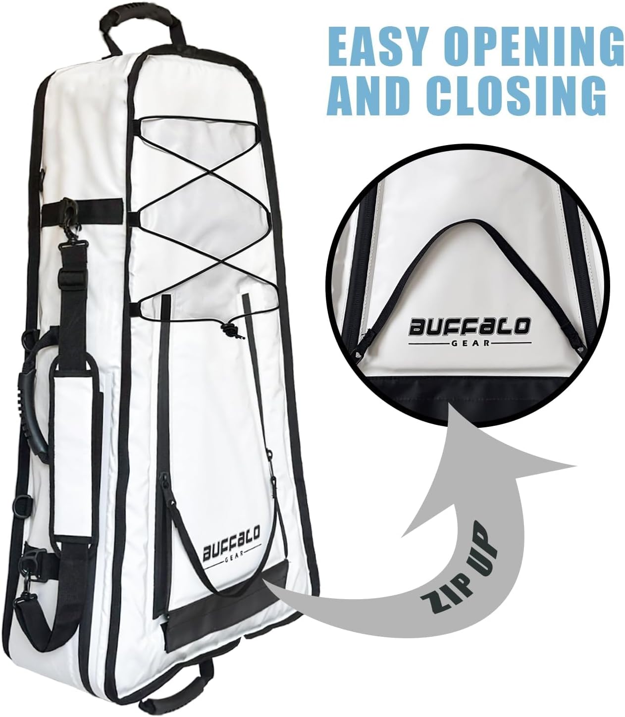 36'' Kayak Fish Cooler Bag With Shoulder Strap
