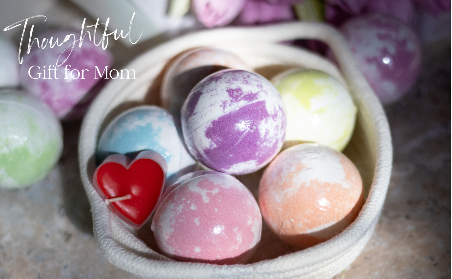 EvolutionUSA 12pc Mother's Day Bath Bombs for Women, 12 Beautiful Bath Bombs for Mom, Thoughtful Mother's Gift of Luxury & Relaxation, Gorgeous Bath Balls Set, Lush Bath Bombs, Gift Set Women