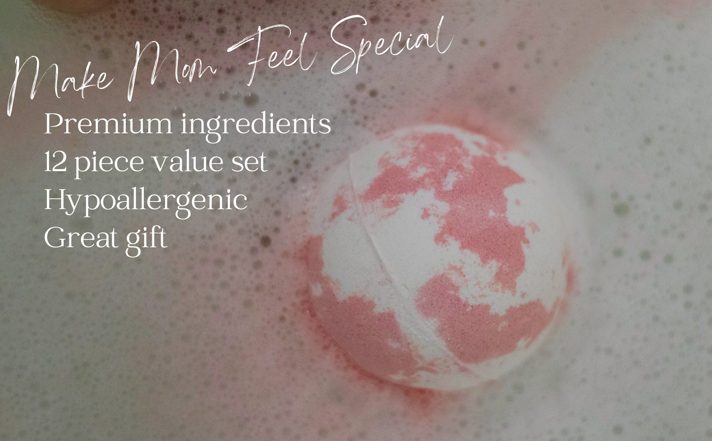 EvolutionUSA 12pc Mother's Day Bath Bombs for Women, 12 Beautiful Bath Bombs for Mom, Thoughtful Mother's Gift of Luxury & Relaxation, Gorgeous Bath Balls Set, Lush Bath Bombs, Gift Set Women