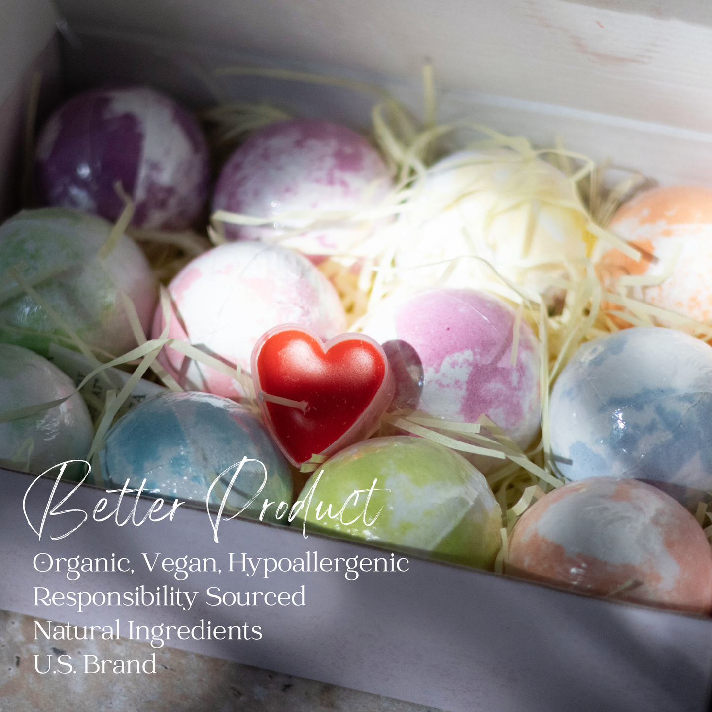 EvolutionUSA 12pc Mother's Day Bath Bombs for Women, 12 Beautiful Bath Bombs for Mom, Thoughtful Mother's Gift of Luxury & Relaxation, Gorgeous Bath Balls Set, Lush Bath Bombs, Gift Set Women