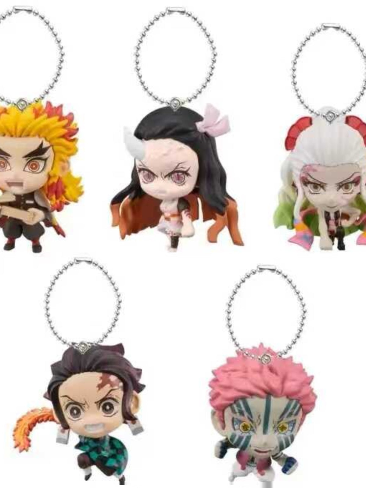 Authentic Bandai Capsule Toy Kimetsu No Yaiba Hanging Pendant Tanjirou My Wife Shan Yi Yi Zhi Zhu Brand New