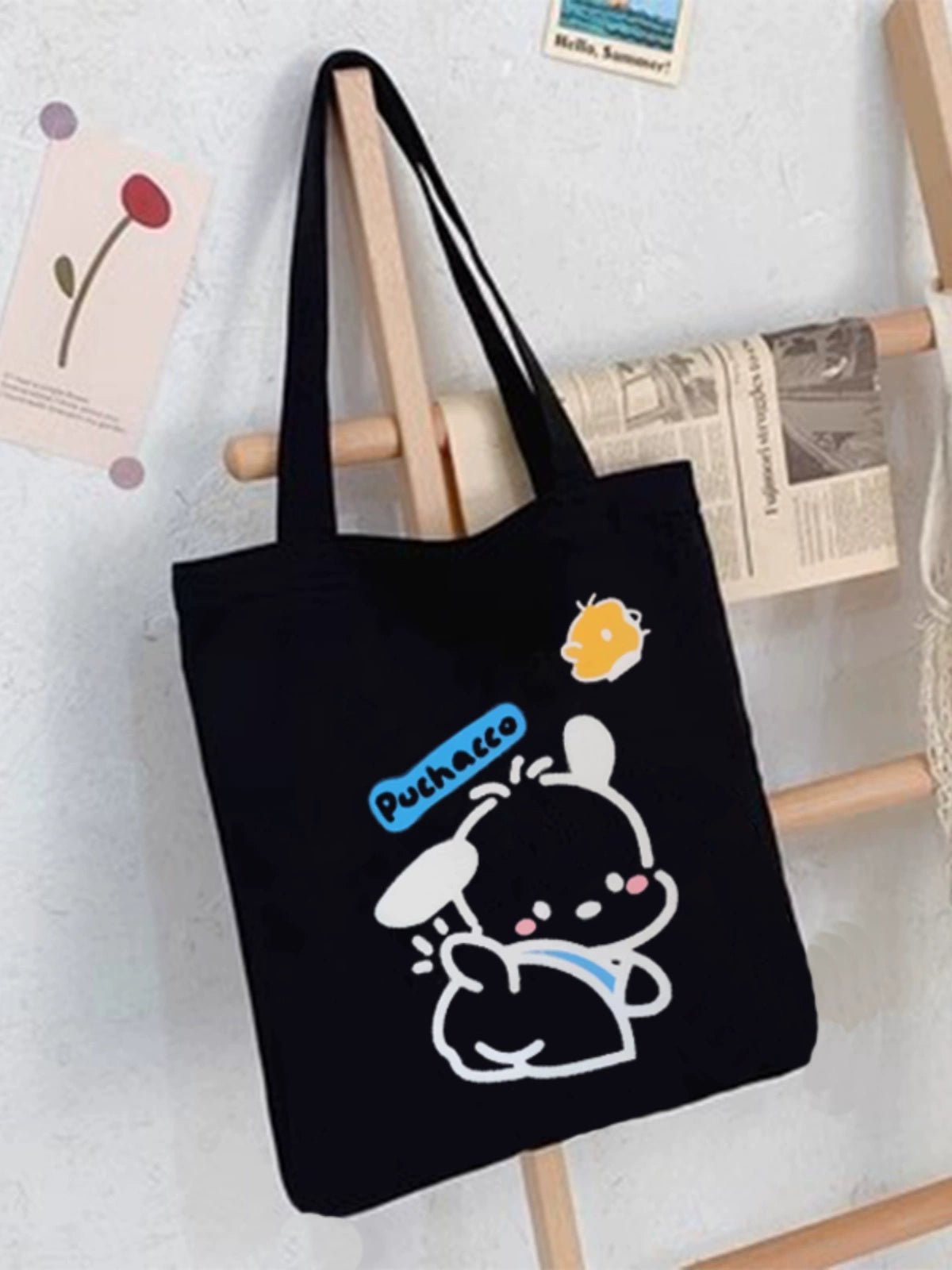 Mori Leisure Large Capacity Student's Canvas Bag