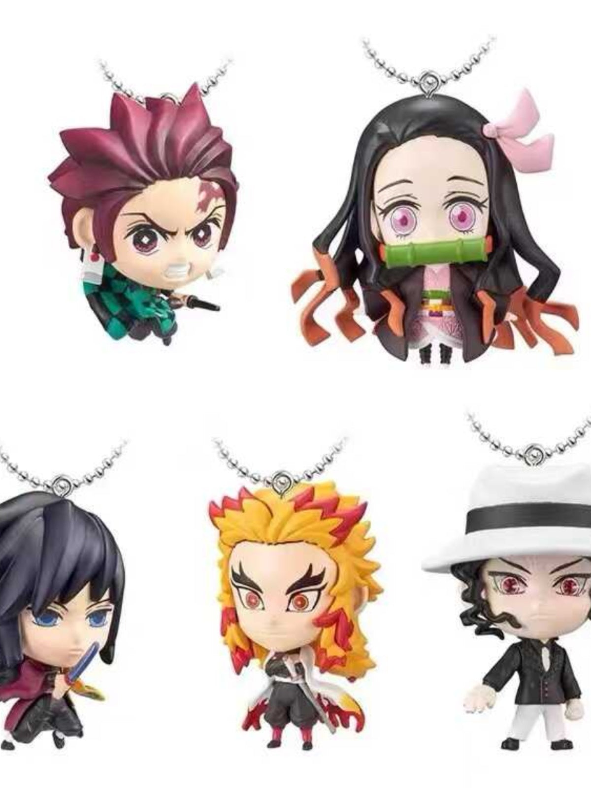 Authentic Bandai Capsule Toy Kimetsu No Yaiba Hanging Pendant Tanjirou My Wife Shan Yi Yi Zhi Zhu Brand New