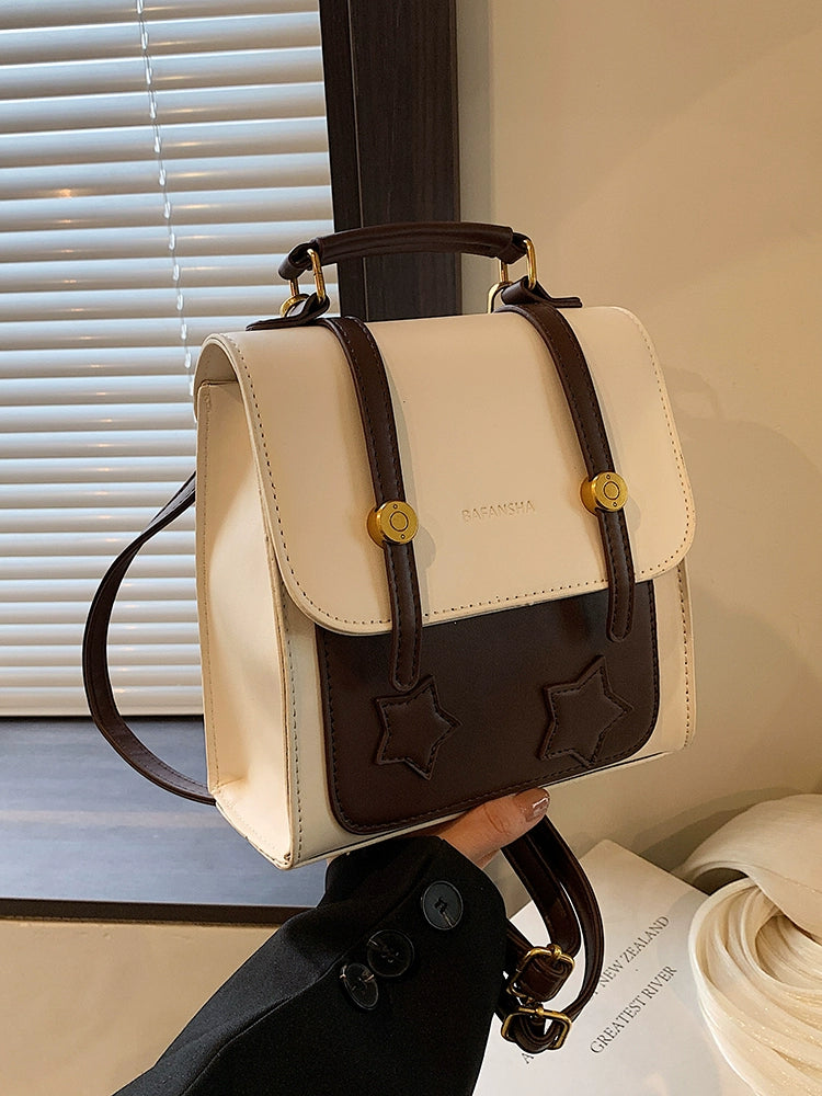 Fancy Satchel Student Fashion Backpack