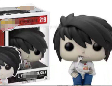 Funko Pop Death Note 217 Liuke 218 Night God Moon Garage Kits Model Furnishing Articles Toy Doll Boxed