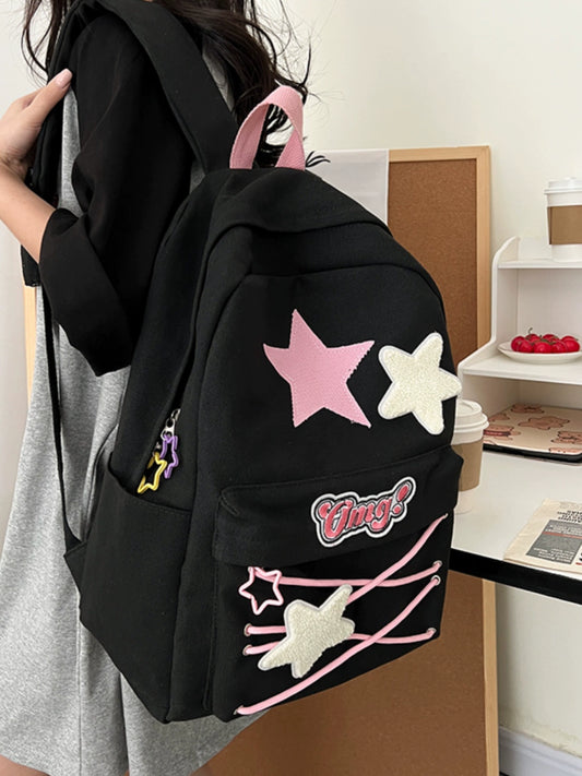 Bag Women's Preppy Style Japanese and Korean Style High School Backpack