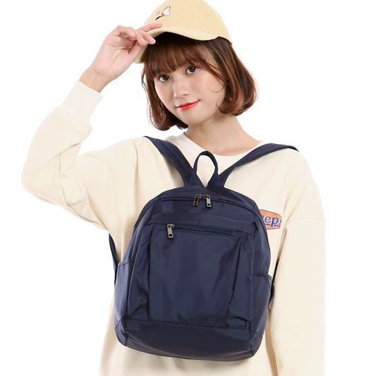 Travel Multi-Pocket Casual Small and Medium Size Women's Double Backpack