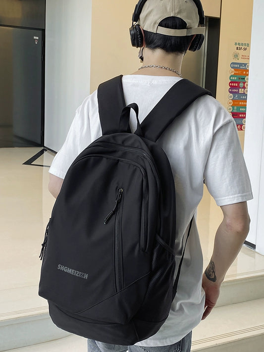 Travel Men's Trendy Sports Street Harajuku Style Backpack