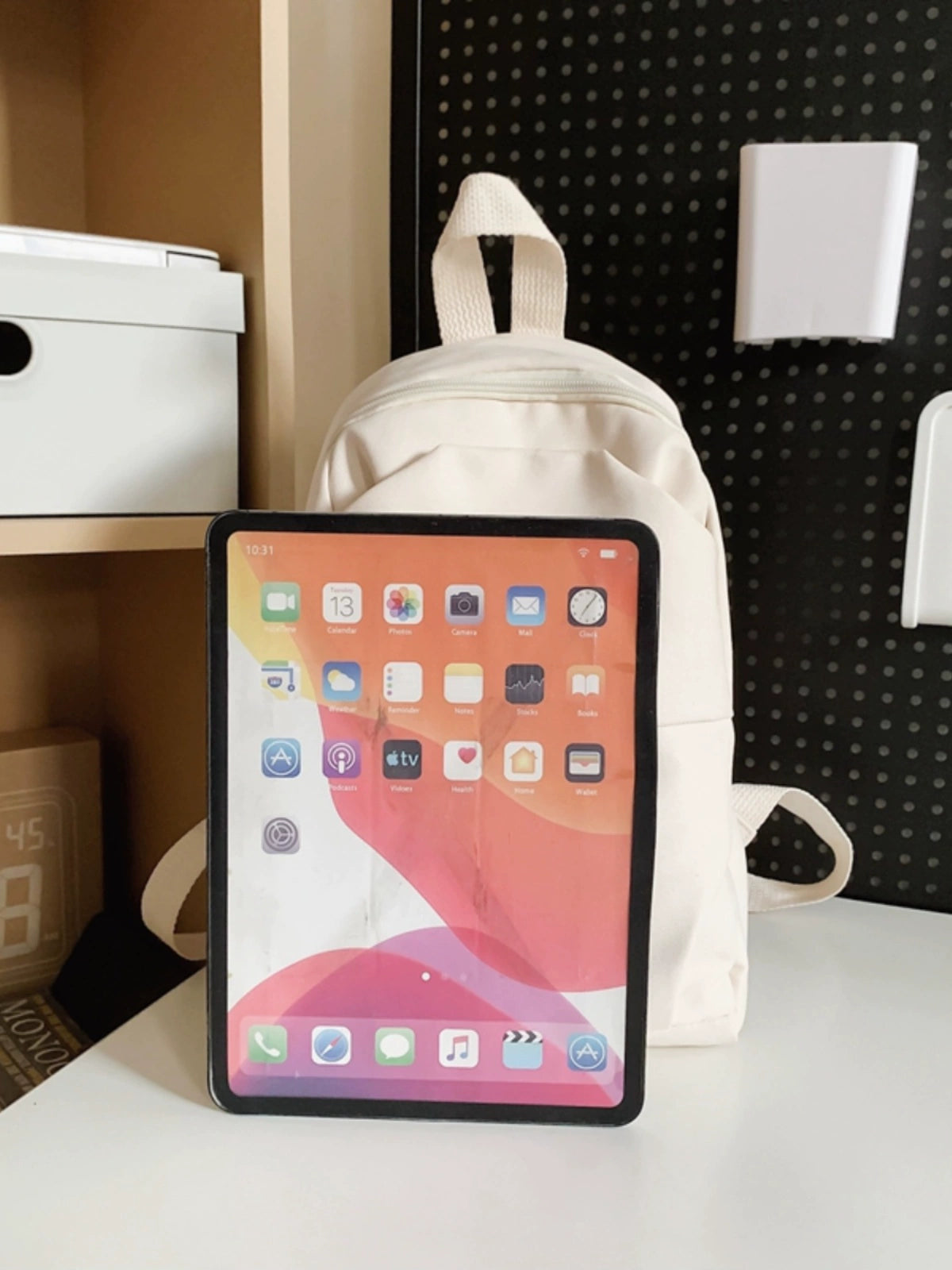 Travel iPad Mini Women's Minimalist Small Backpack