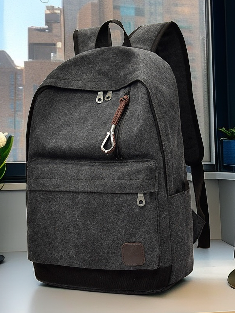 Travel Canvas Junior High School K-style Men Backpack