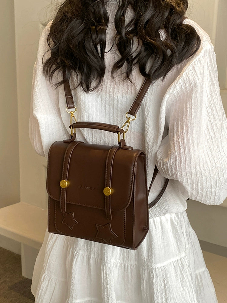 Fancy Satchel Student Fashion Backpack