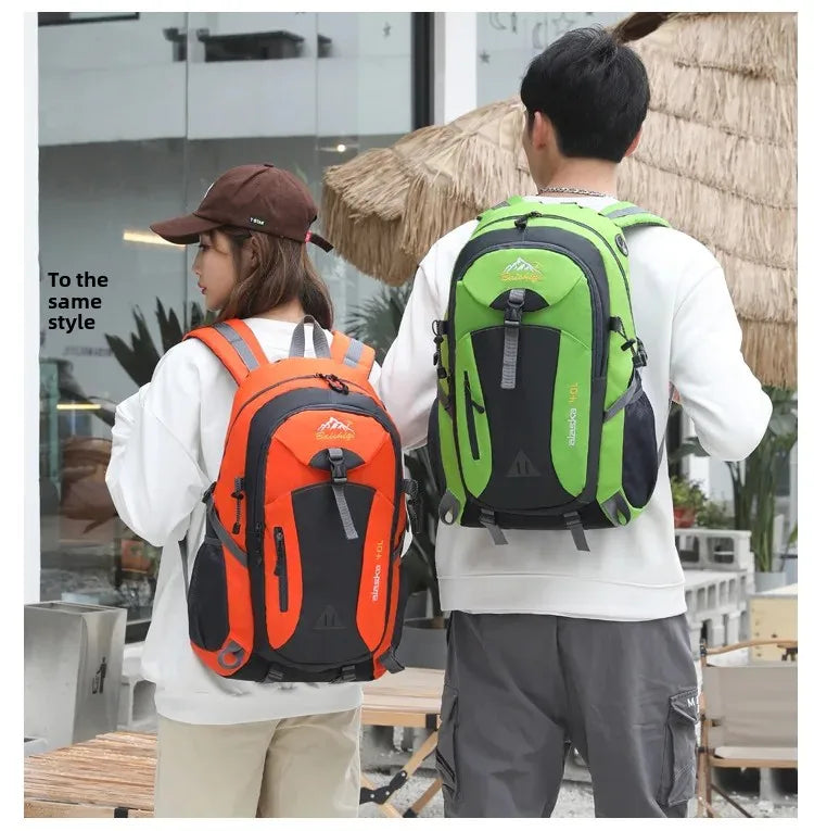 Men's and Women's Travel Backpacks, New Lightweight Outdoor Hiking Bags, Large-Capacity Travel Bags, Camping Storage Backpacks