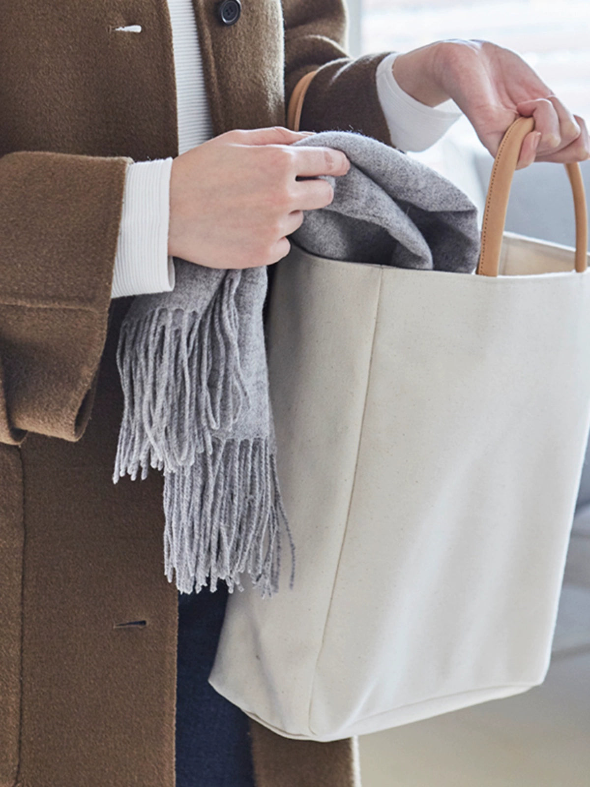 Original South Korea Leisure Work College Student Canvas Bag