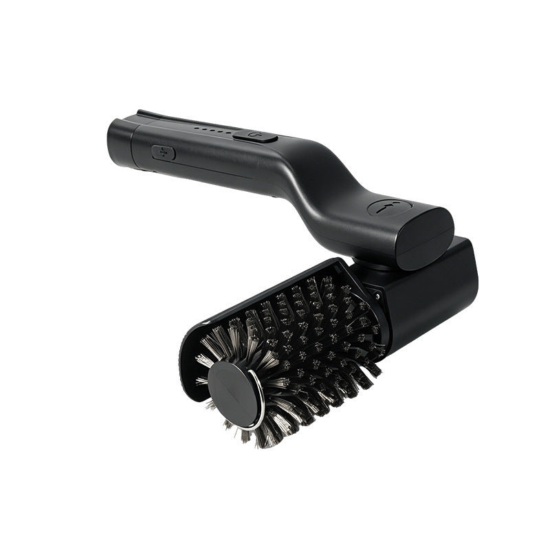 Cross-Border New Model Foldable Second-Generation Electric Barbecue Brush Heavy Grease Cleaning Tool Barbecue Grill Cleaning Tool