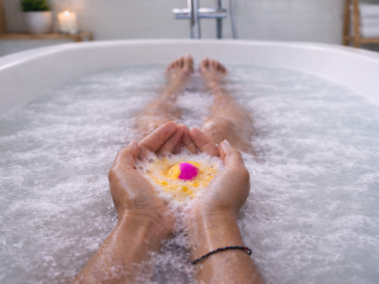 EvolutionUSA Refresh Bath Bombs for Women, 24 Lush Bath Bombs Mini Sized, Luxurious Womens Gift for Mother's Day, Easter, Birthday or Self Care, Luxurious & Relaxing Bathbombs, Womens Bath Balls