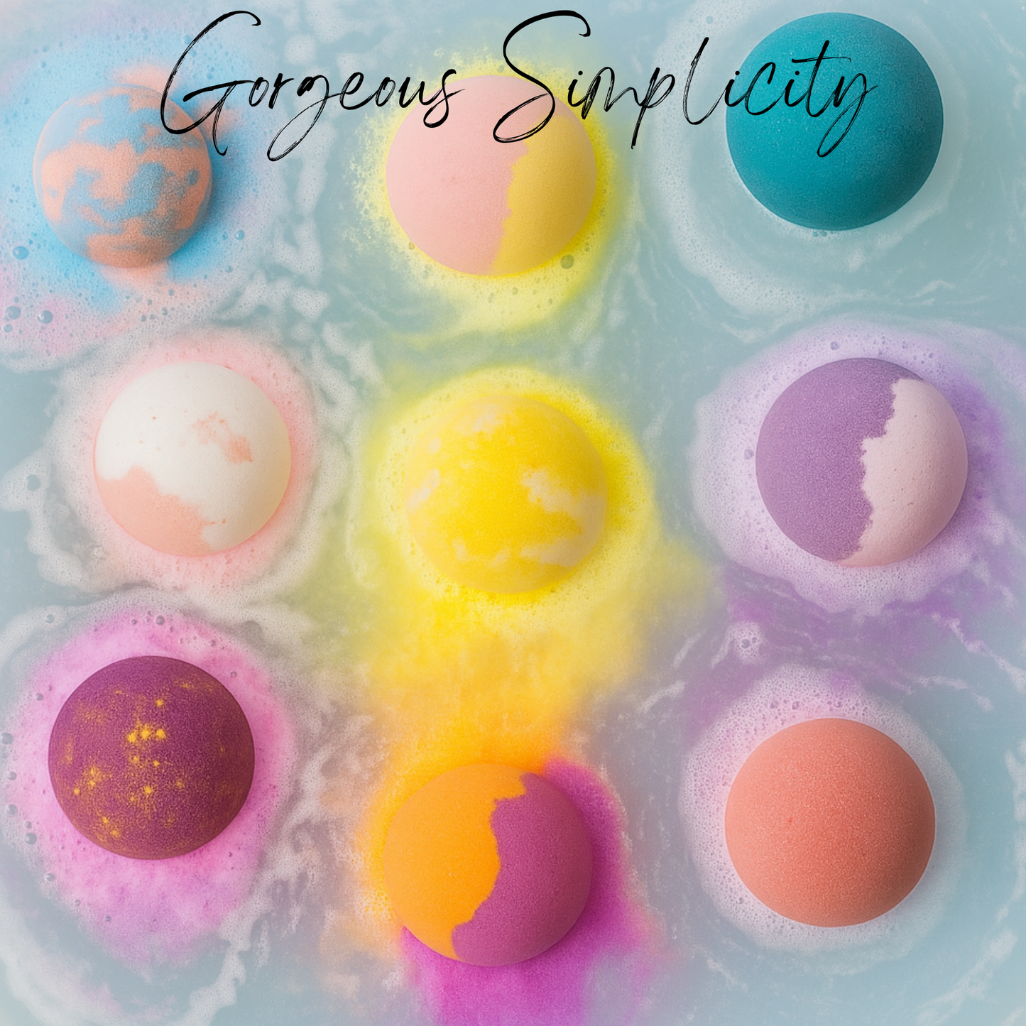 EvolutionUSA Refresh Bath Bombs for Women, 24 Lush Bath Bombs Mini Sized, Luxurious Womens Gift for Mother's Day, Easter, Birthday or Self Care, Luxurious & Relaxing Bathbombs, Womens Bath Balls