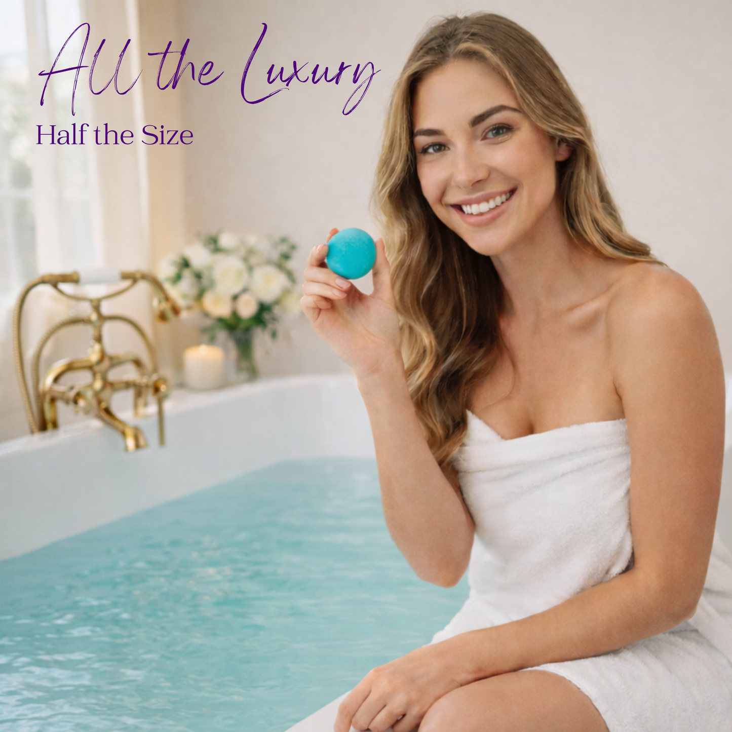 EvolutionUSA Refresh Bath Bombs for Women, 24 Lush Bath Bombs Mini Sized, Luxurious Womens Gift for Mother's Day, Easter, Birthday or Self Care, Luxurious & Relaxing Bathbombs, Womens Bath Balls