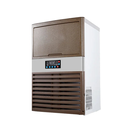 Air Cooled Undercounter Full Cube Ice Making Machine High Productivity 220V 380V for Commercial Restaurant Bar Coffee Shop