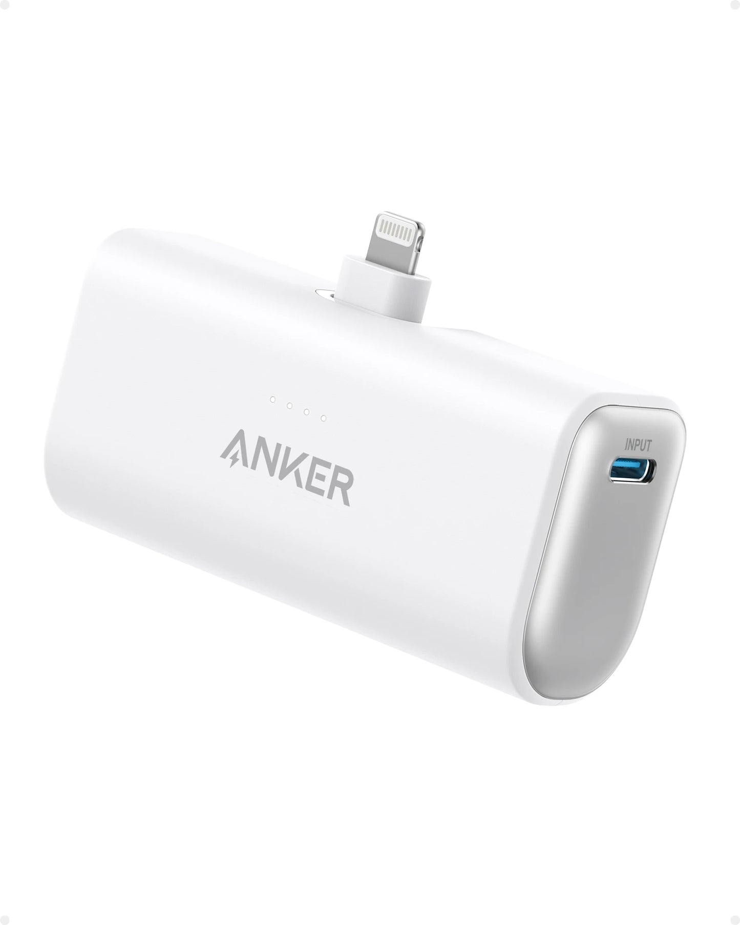 Anker 621 Powerbank 5,000mAh 12W Portable Charger with Built-in Lightning Connector Battery Pack Compatible with iPhone 14