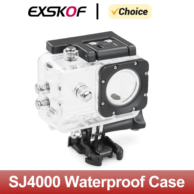 For SJCAM SJ4000 Waterproof Underwater Diving Housing Case For SJCAM SJ4000 / SJ4000 AIR / SJ4000 WIFI Action Camera Accessories