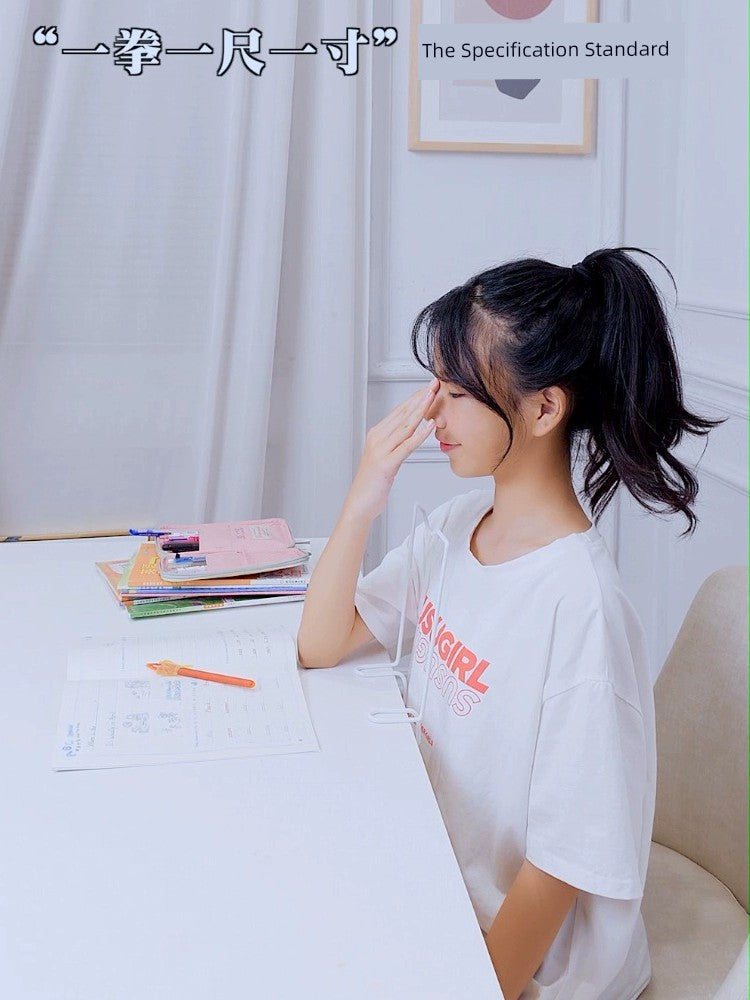 Installation-Free Hunchback Teenagers Study Table Writing Posture